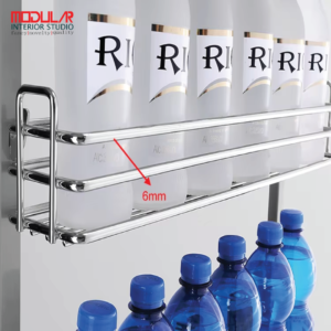 kitchen tall unit larder basket
