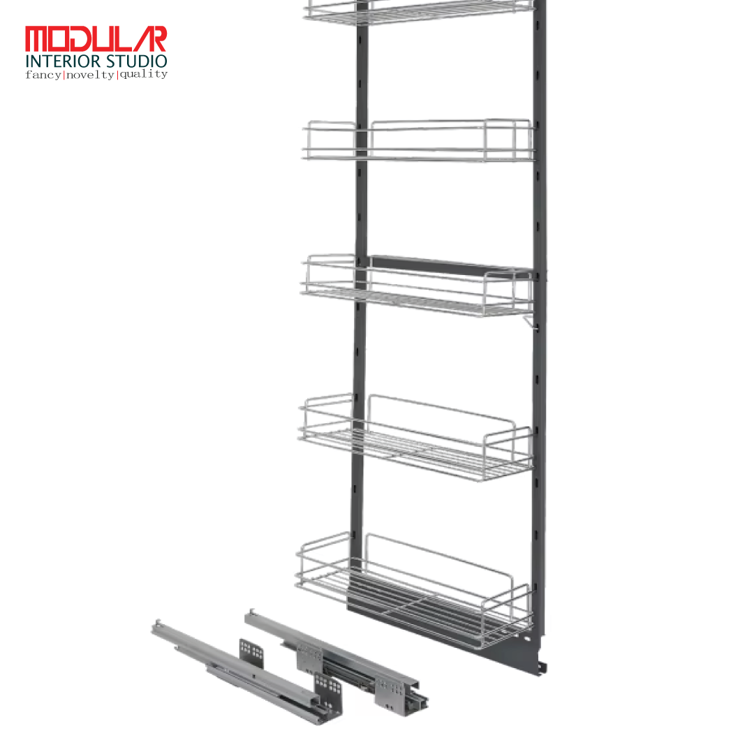 Premium Vertical Tall Pantry Pull-Out Unit – The Ultimate Smart Kitchen Organizer - Image 8