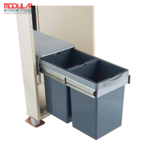 Pullout Drawing PVC Dustbin