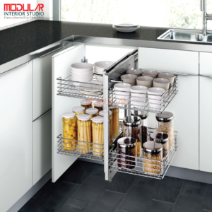 Kitchen Corner Storage Basket
