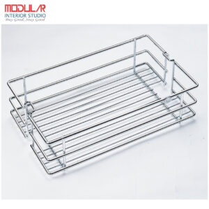 Pull out Six Layer Tall Unit with Wire Baskets