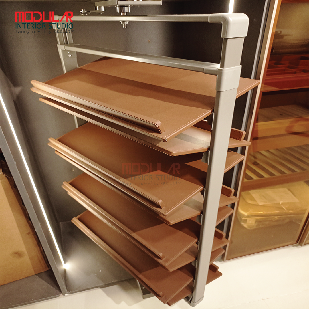 rotating closet shoe shelf