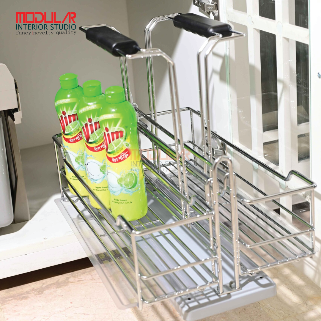 Movable spice rack drawer basket | Multi Functional Rack - Image 2