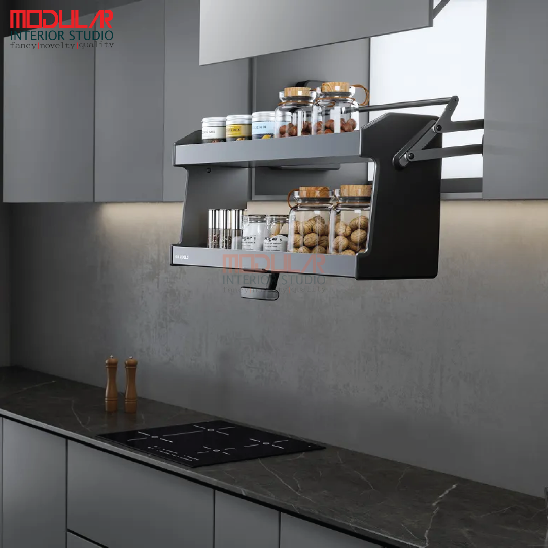 Premium HIGOLD Pull-Down Cabinet Basket