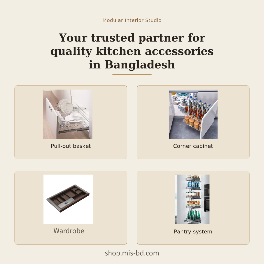 Modular Interior Studio | Kitchen Accessories Price In Bangladesh